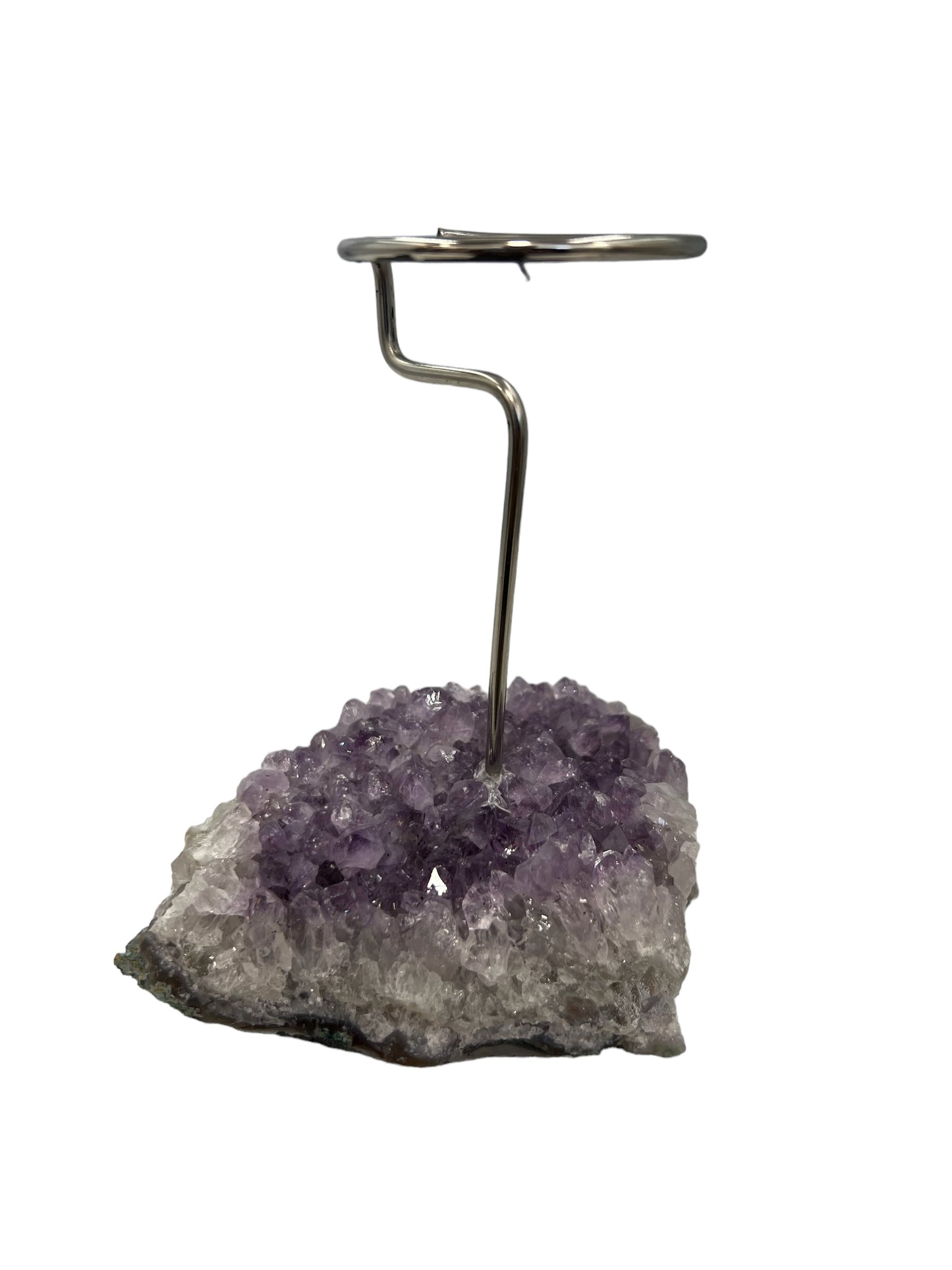 Amethyst on Stand Candle Holder ( Free Shipping )