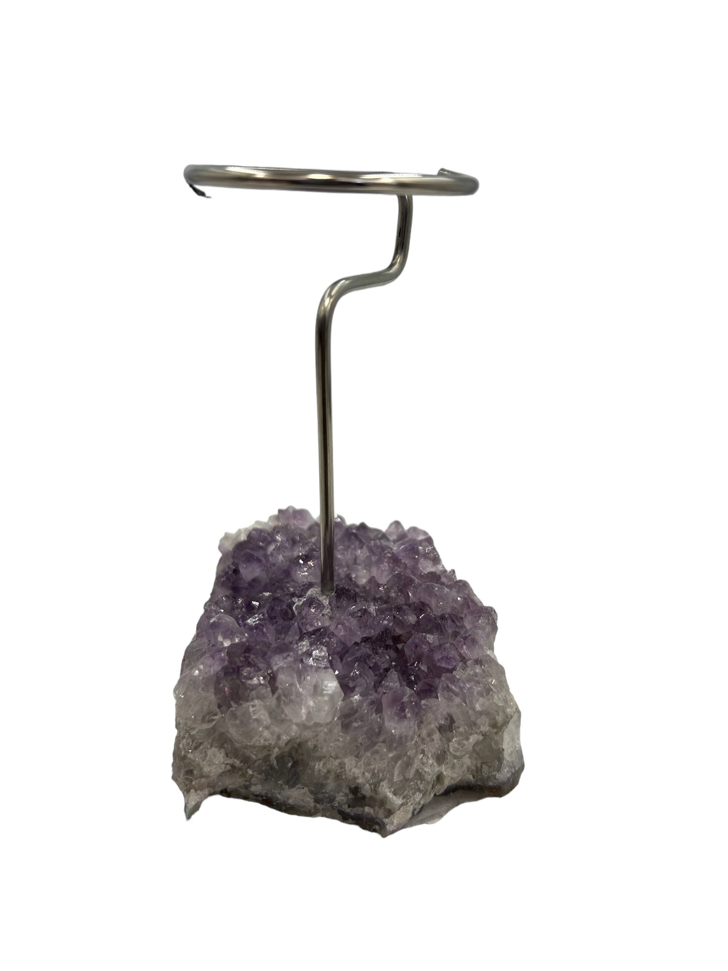 Amethyst on Stand Candle Holder ( Free Shipping )