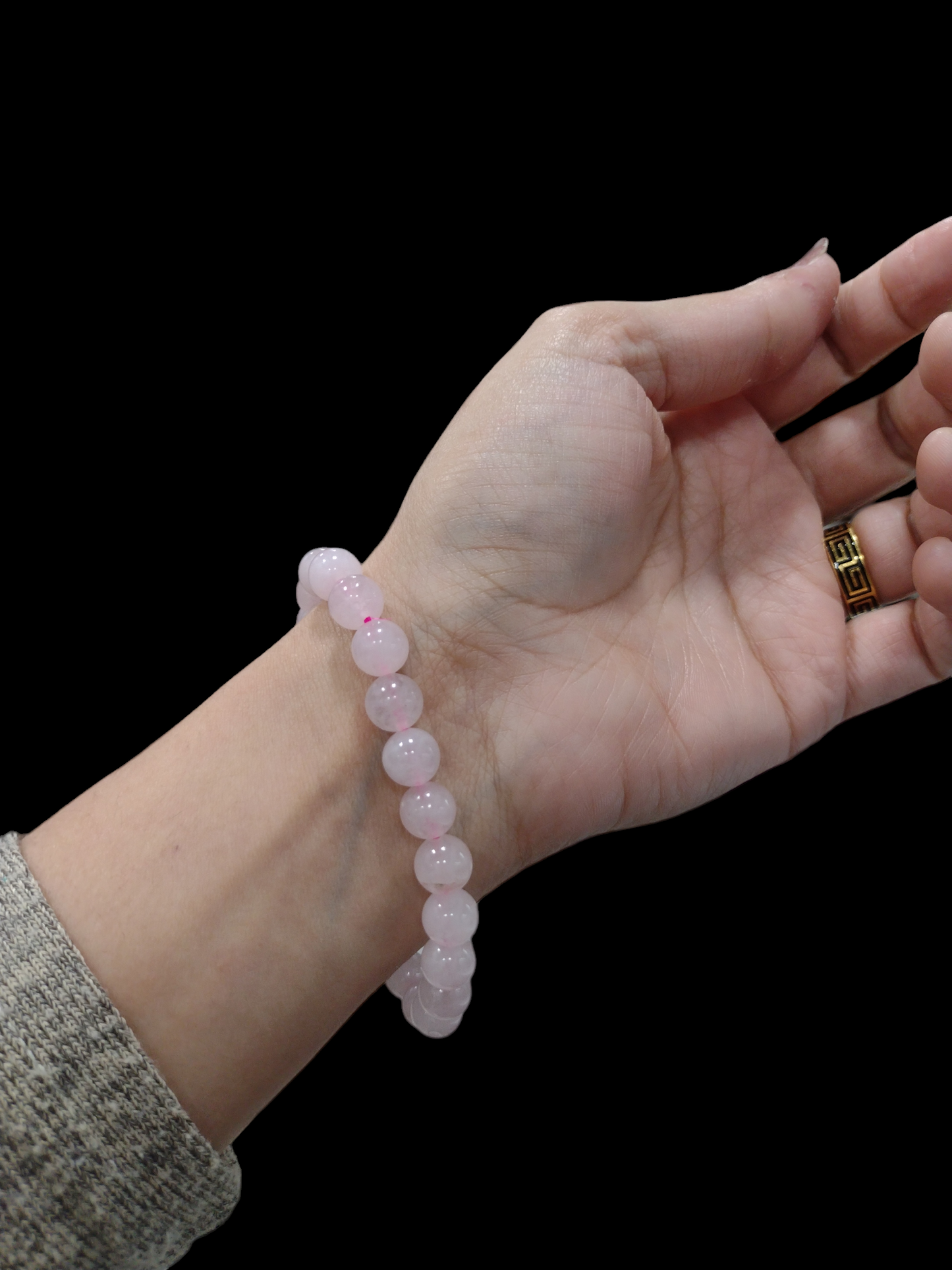 Natural Rose Quartz Bracelet 8mm (Free Shipping)