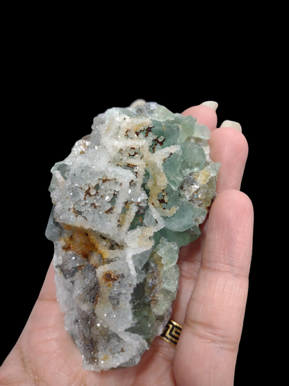 Sugar green Fluorite Specimen N17 (Free Shipping )