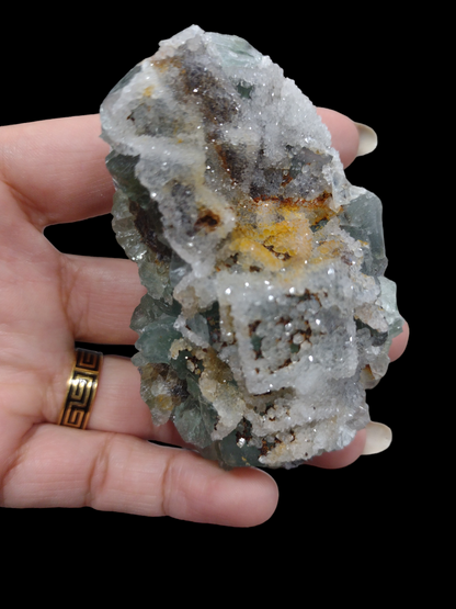 Sugar green Fluorite Specimen N17 (Free Shipping )