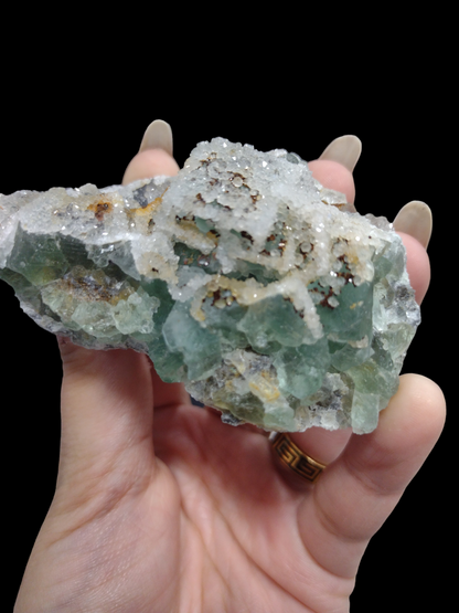 Sugar green Fluorite Specimen N17 (Free Shipping )