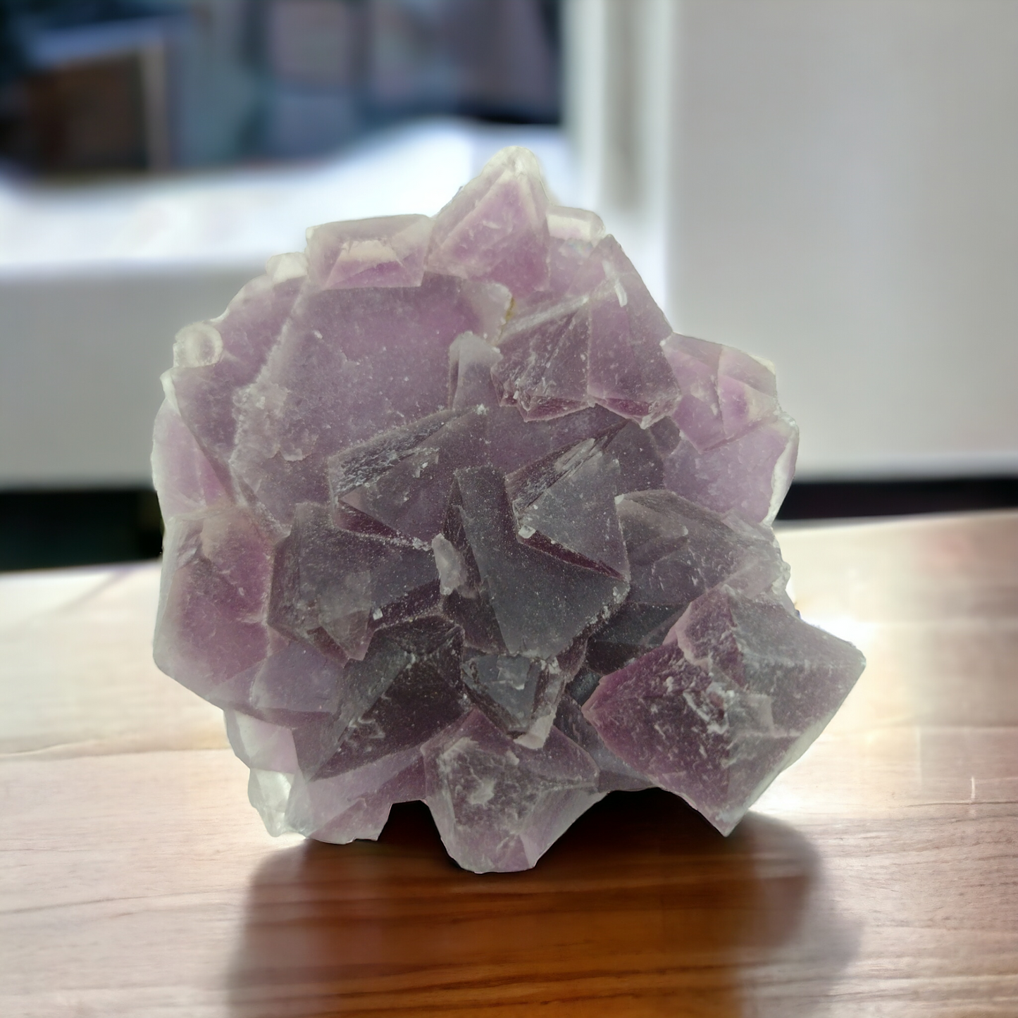 Purple Fluorite Specimen N53 ( Free Shipping )