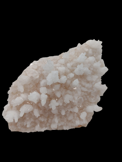 Flower Calcite Specimen in Powder Pink Color N83 . ( Free Shipping )