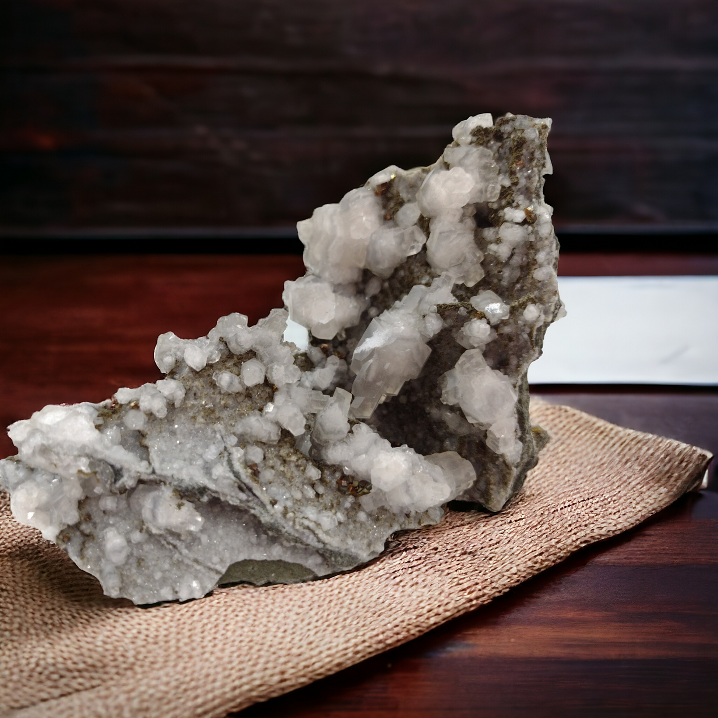 Calcite with Pyrite Specimen N84 . ( Free Shipping )