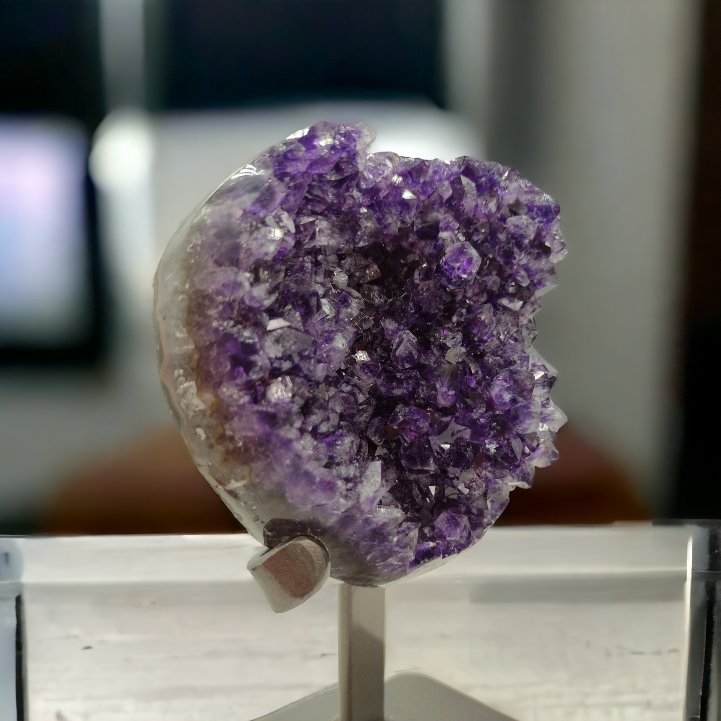 Amethyst Cluster Uruguay (High Grade Specimen) N88 . ( Free Shipping )