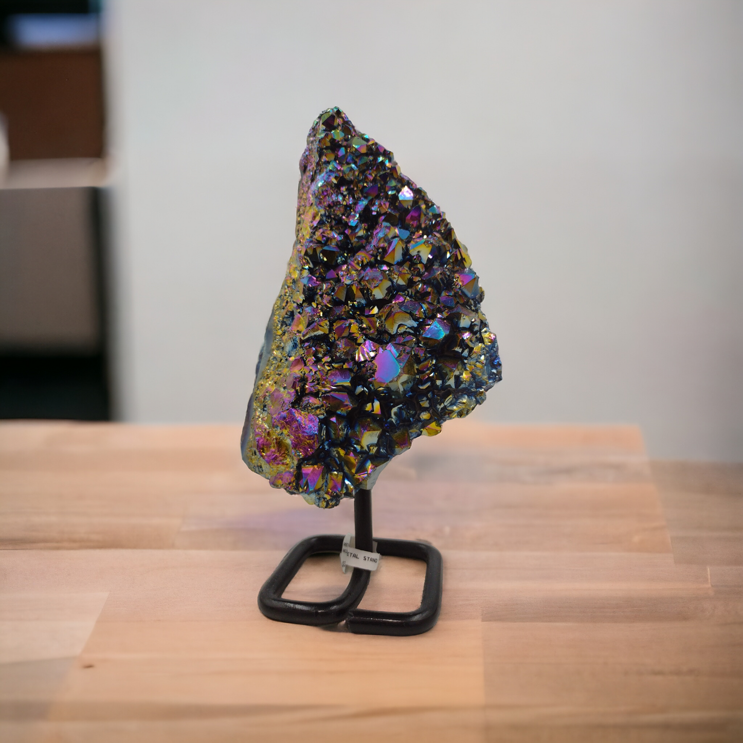 Amethyst Titanium aura Specimen N123.( Free Shipping )