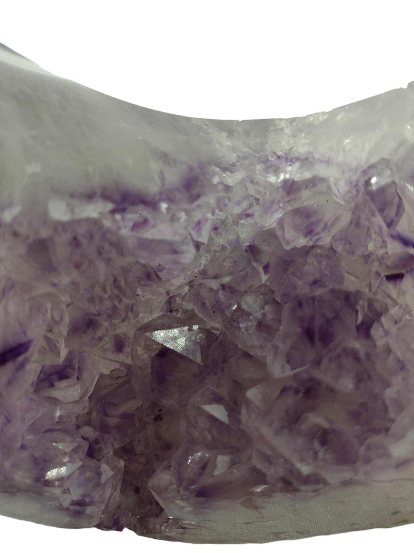 Amethyst Moon shaped Crystals N140.( Free Shipping )