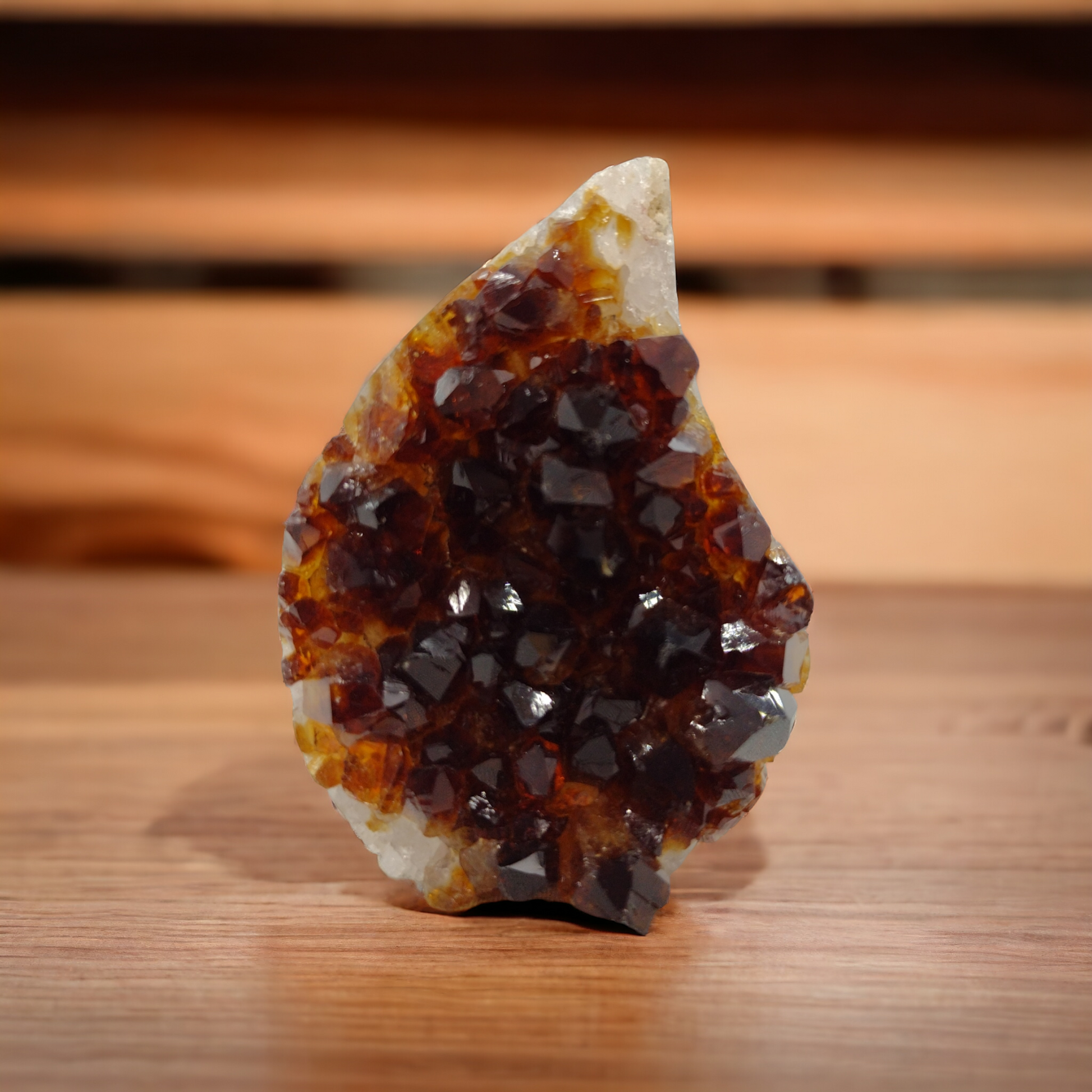 Citrine ( Heated Amethyst ) 