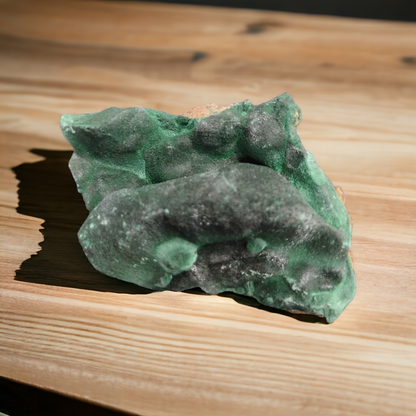 Velvet Malachite Natural Specimen N197 ( Free Shipping )