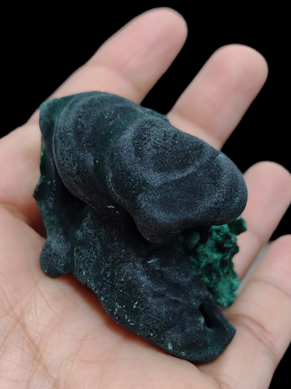 Velvet Malachite Natural Specimen N200 ( Free Shipping )