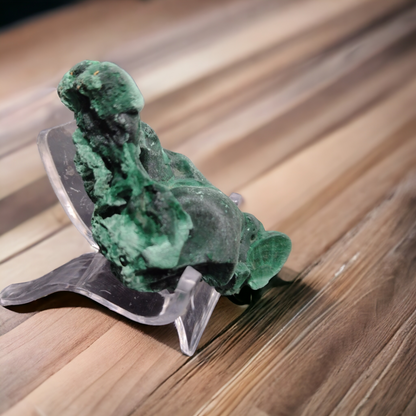 Velvet Malachite Natural Specimen N201 ( Free Shipping )