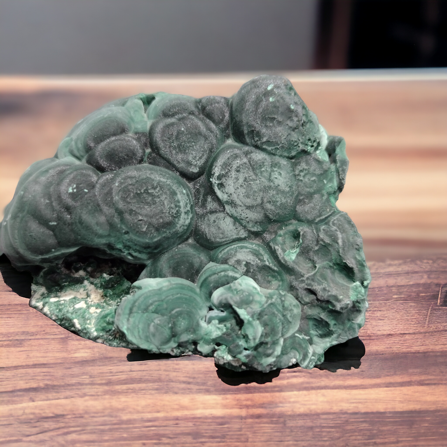 Velvet Malachite Natural Specimen N213 . ( Free Shipping )