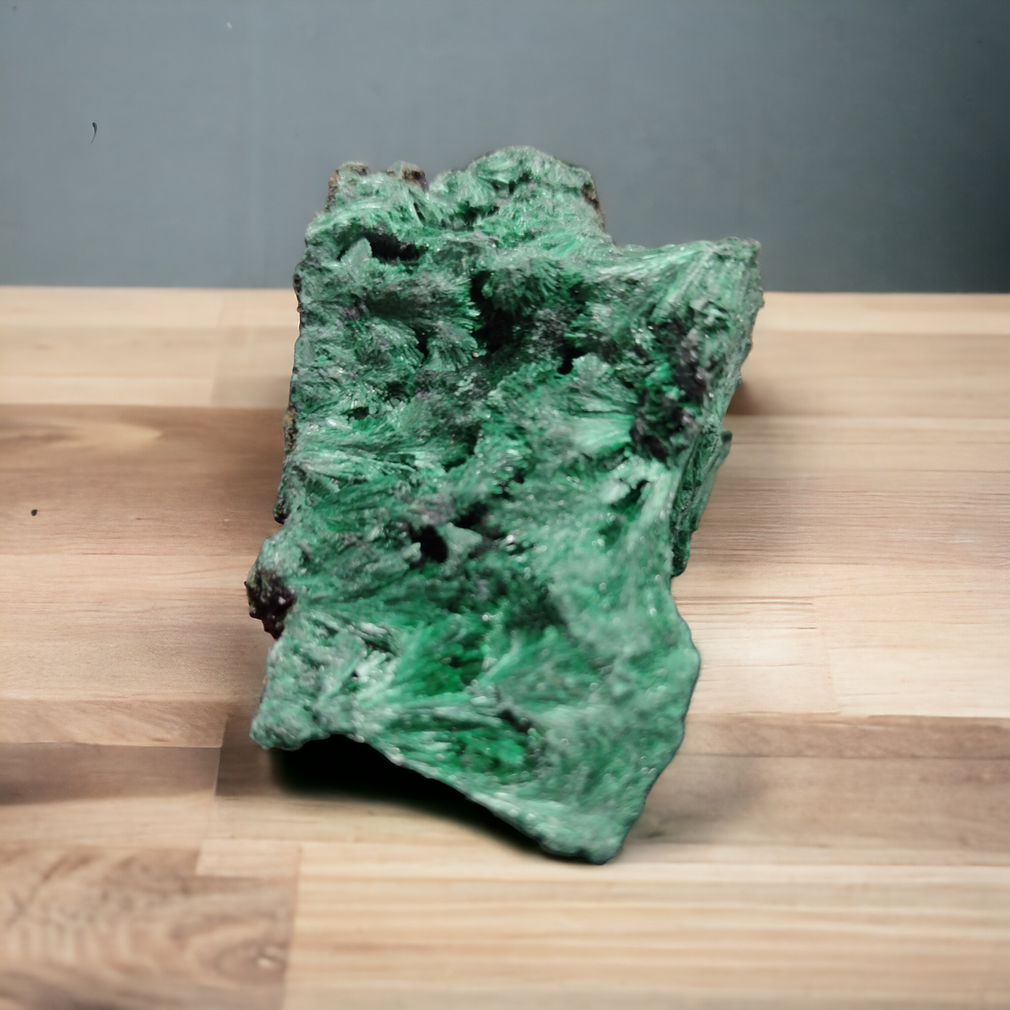 Velvet Malachite Natural Specimen N214 ( Free Shipping )