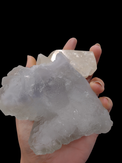 Fluorite with Calcite Specimen N238. ( Free Shipping )