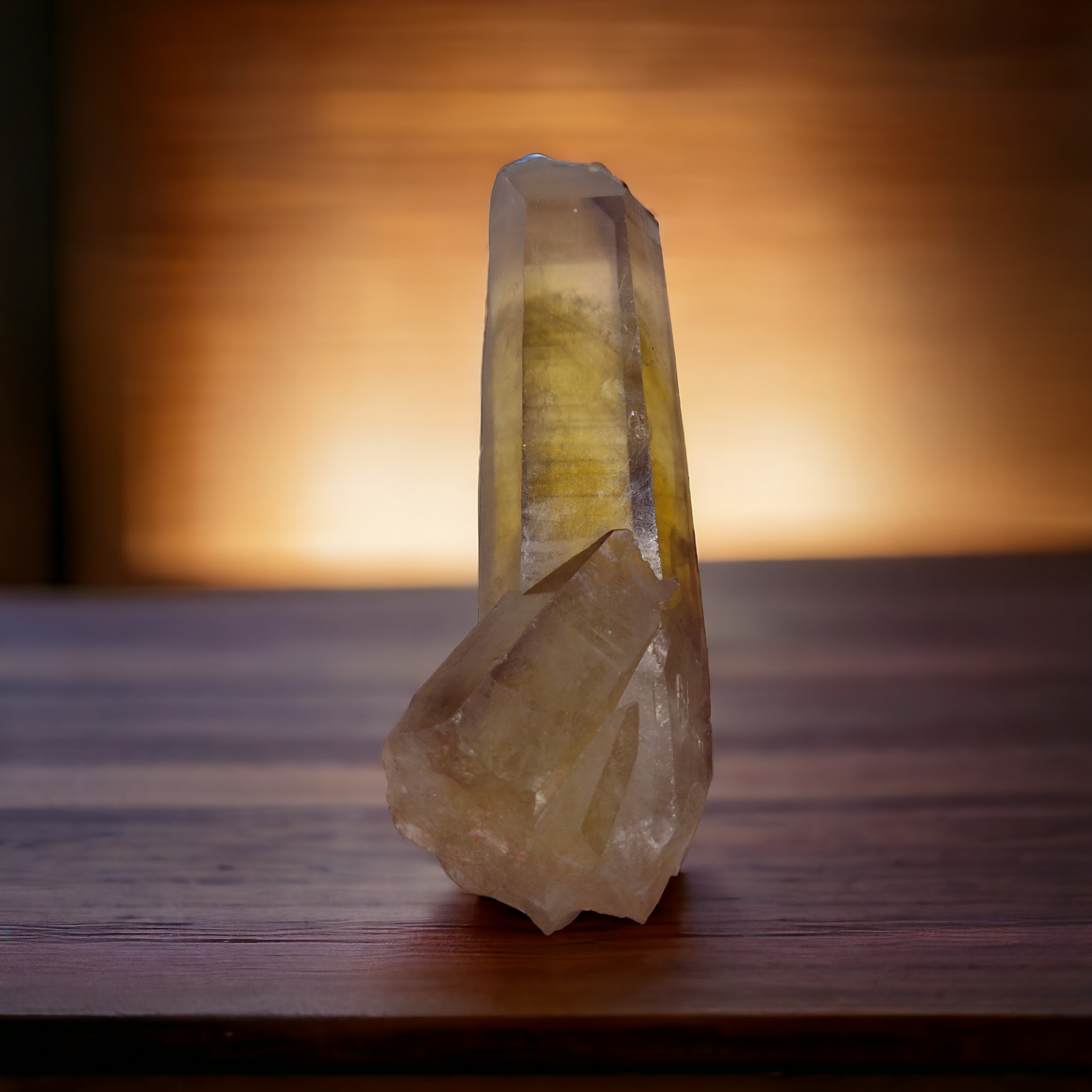 Natural Citrine  point