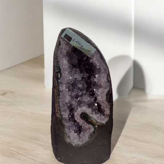 Natural Amethyst Geode from Brazil N337 ( Free Shipping )