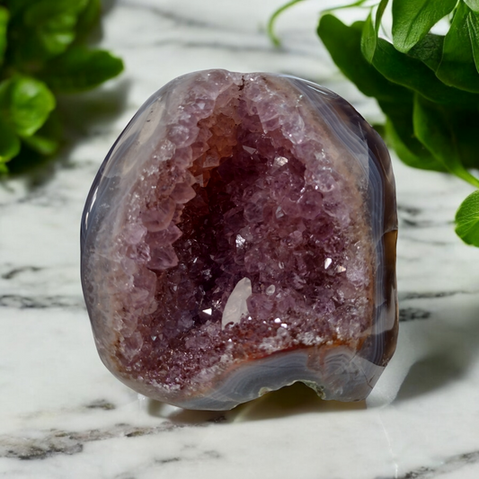 Amethyst Geode Polished  N344 (Free Shipping )