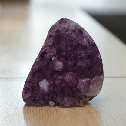 Amethyst Polished Geode N349 ( Free Shipping )