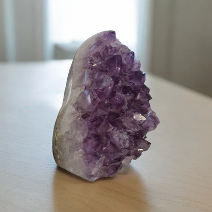 Amethyst Polished Geode N349 ( Free Shipping )