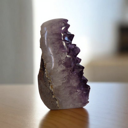 Amethyst Polished Geode N349 ( Free Shipping )