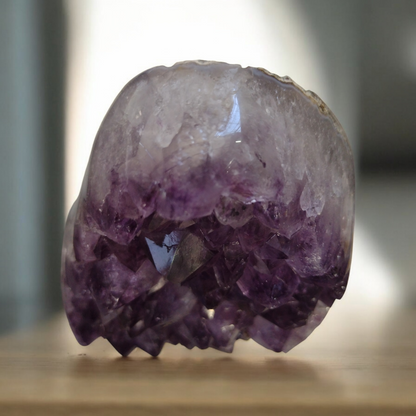 Amethyst Polished Geode N349 ( Free Shipping )