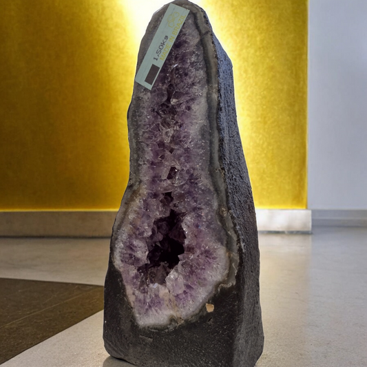 Amethyst Geode Polished N354 ( Free Shipping )