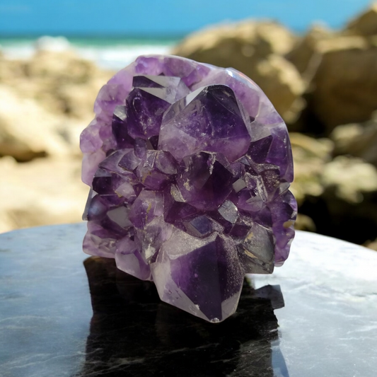 Amethyst Geode from Uruguay N362