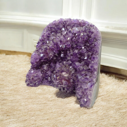 Amethyst Geode Polished N364  ( Free Shipping )