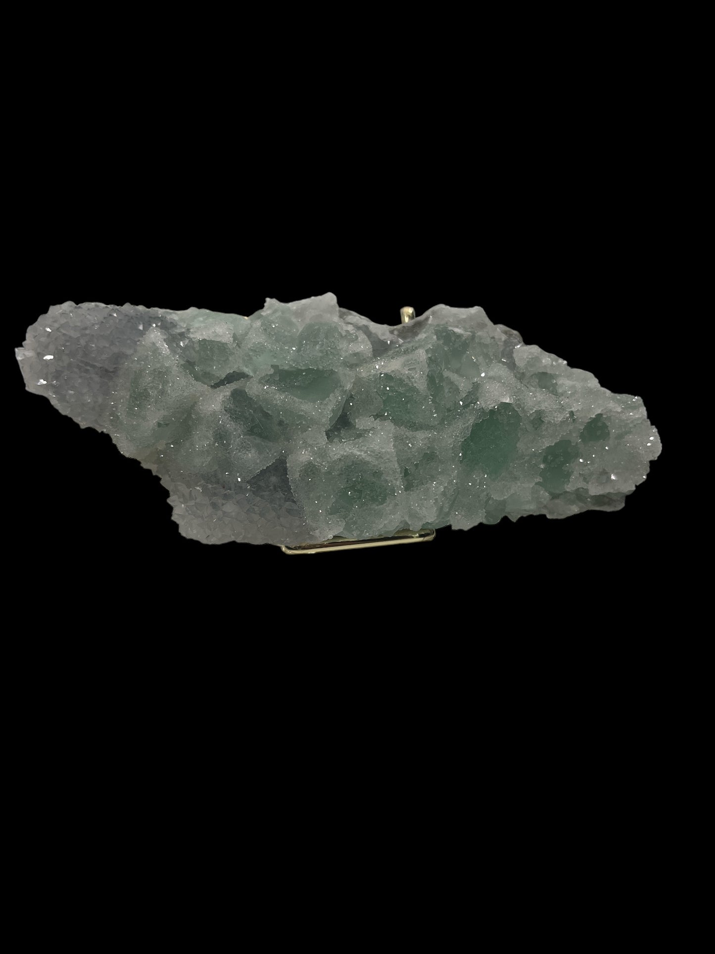 Purple Green Fluorite Specimen N294 ( Free Shipping )