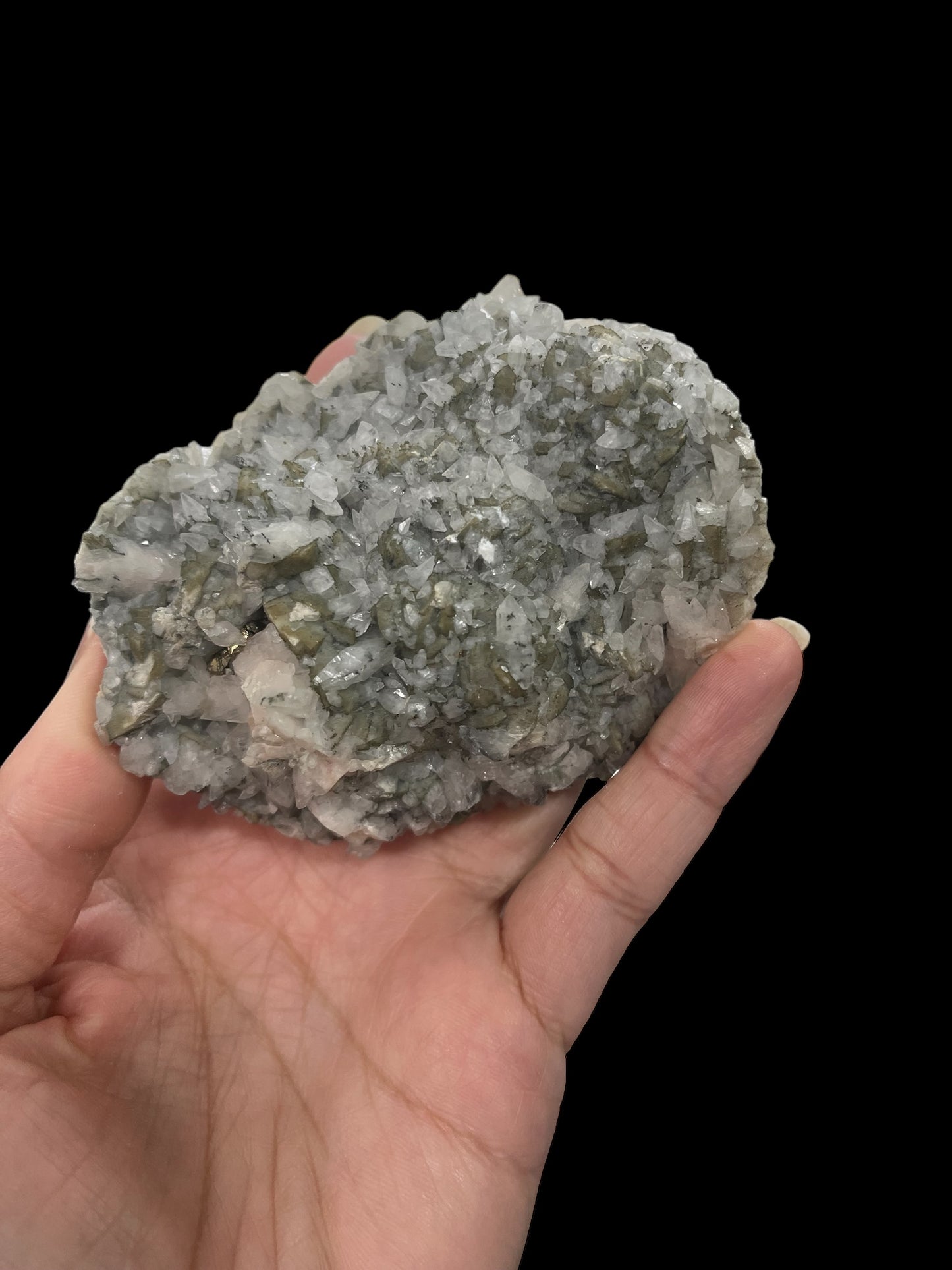 Calcite with Pyrite Specimen N299 ( Free Shipping )