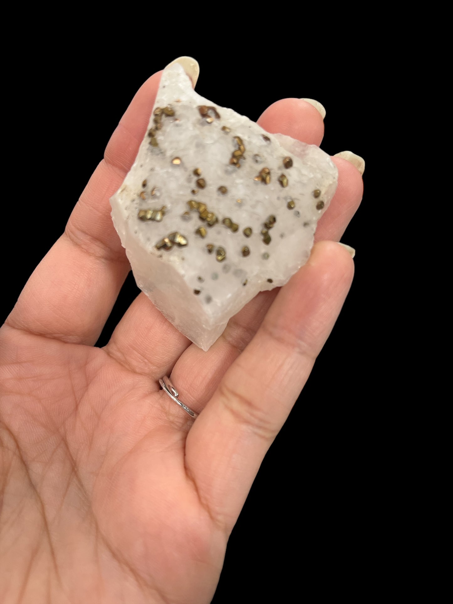 Calcite with Pyrite Specimen N304 ( Free Shipping )