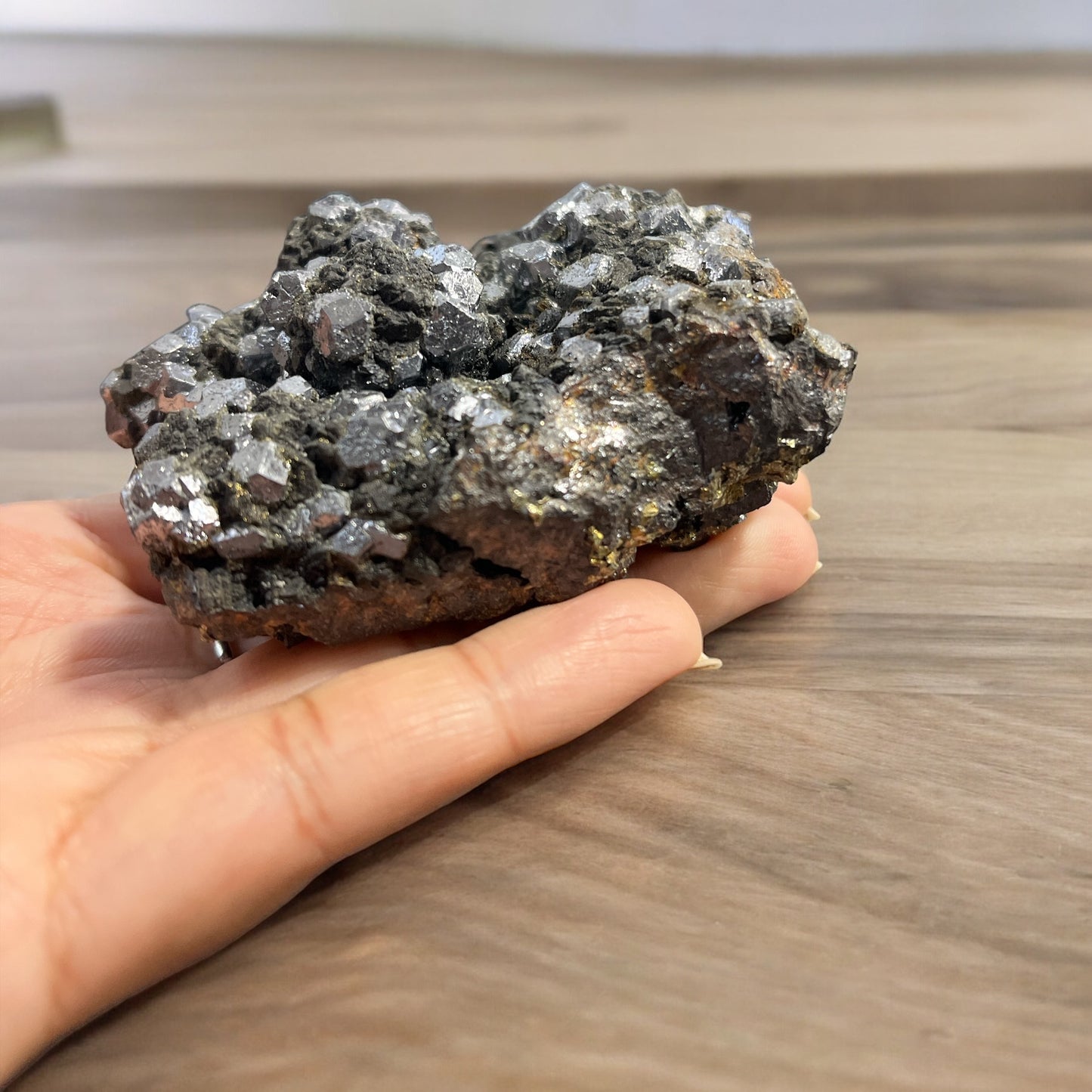 Raw Iron Pyrite for Abundance | Gift for her | Metaphysical healing | Attract money | N309 ( Free Shipping )