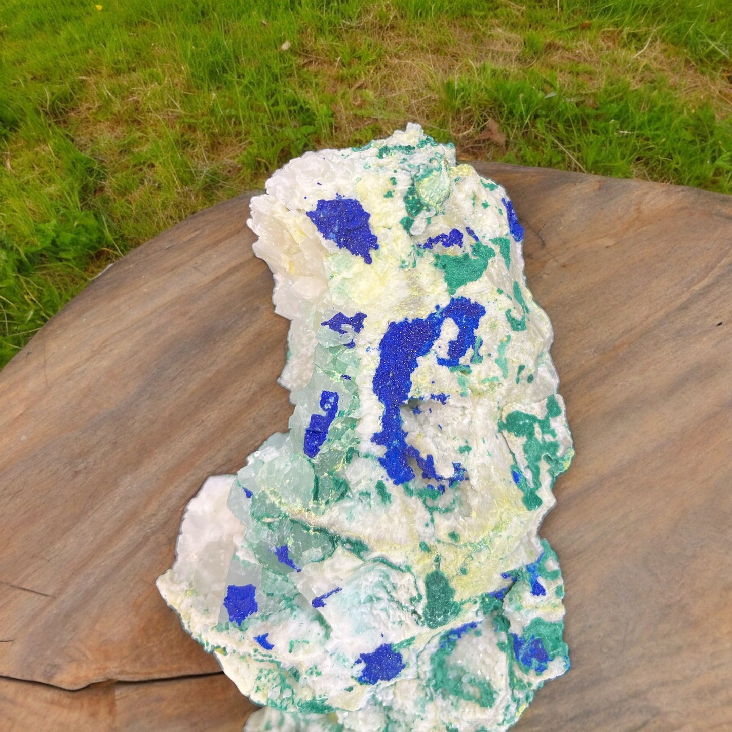 Azurite and Malachite Specimen N314 |third eye activation | self awareness | boost self confidence (Free Shipping )