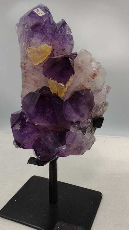 Amethyst Crystals Specimen made in Brazil N99.( Free Shipping )