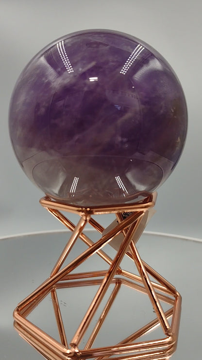 Amethyst Sphere crystals N128.( Free Shipping )
