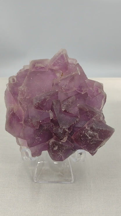 Purple Fluorite Specimen N53 ( Free Shipping )