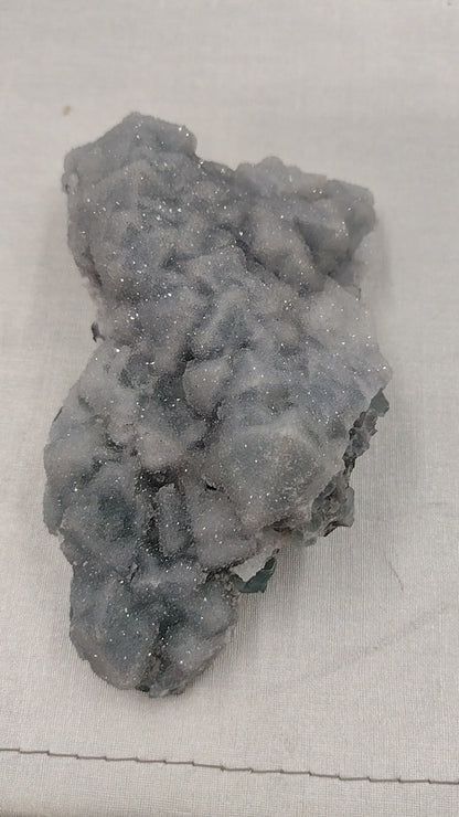 Fluorite Sugar Coated Specimen N70 . ( Free Shipping )