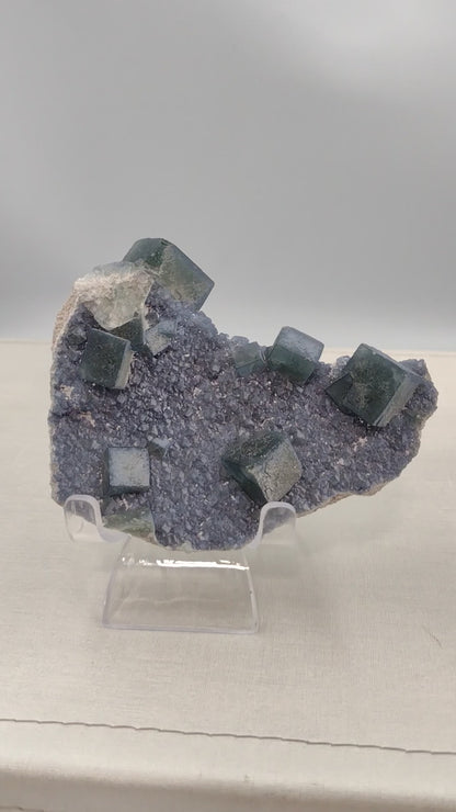 Green Fluorite Specimen N74 . ( Free Shipping )