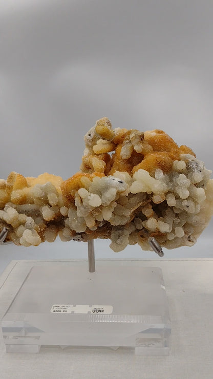 Coral Orange Calcite Specimen N73 .  ( Free Shipping )