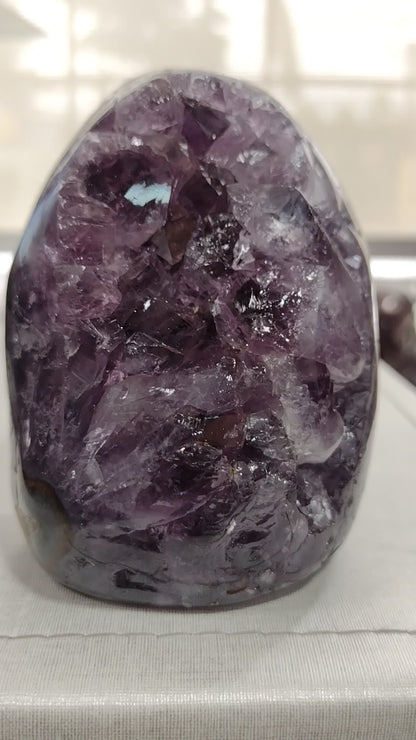 Amethyst Geode Polished  N346 (Free Shipping )