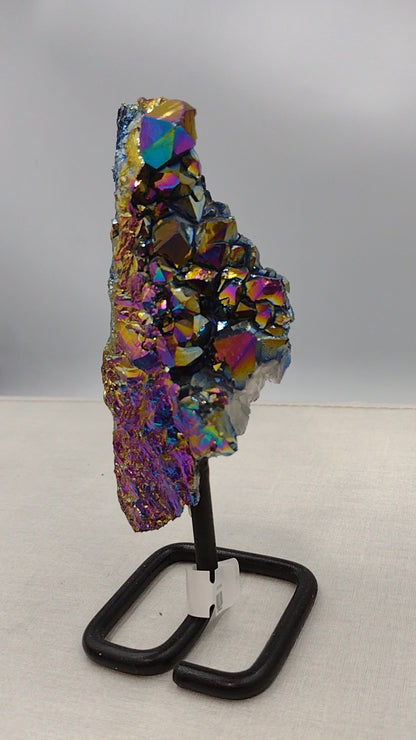 Amethyst Titanium Aura specimen N124.( Free Shipping )