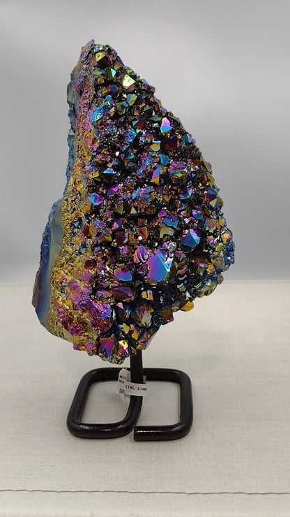 Amethyst Titanium aura Specimen N123.( Free Shipping )