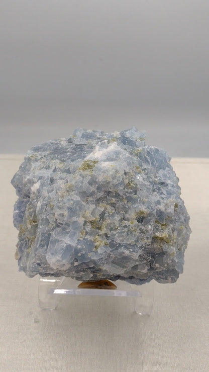 Blue Celestite Specimen N4 (Free Shipping )